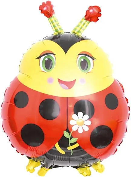 F 13''/33 см Божья коровка с цветком, 1 шт.(Китай)