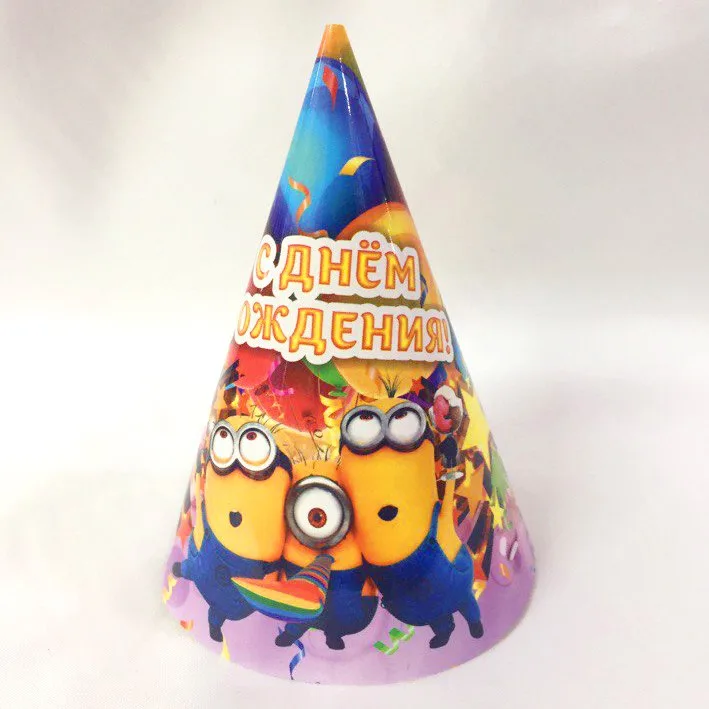 Колпачки 16см. "Мультгерои" / 6 шт.