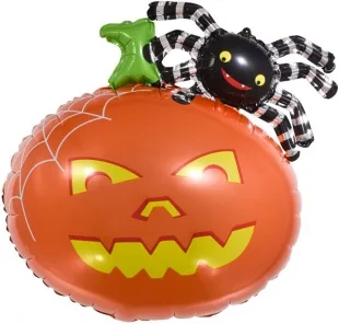 F 26"/65см Тыква и паук, 1 шт. (Китай)