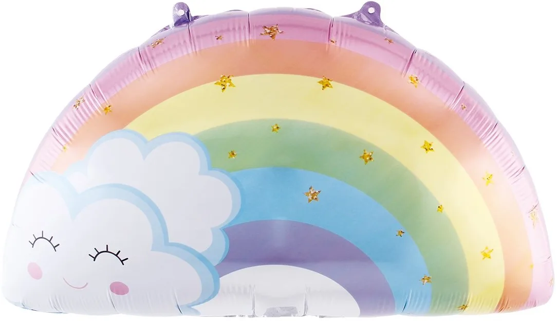 F 21"/53см Сверкающая радуга, 1 шт. (Китай)