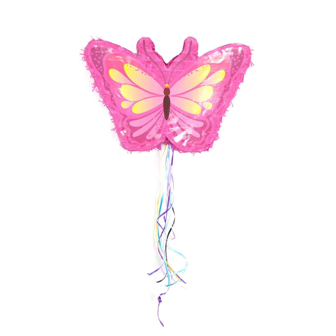Пиньята Бабочка, Розовый, 33*48*12 см, 1 шт. в упак.