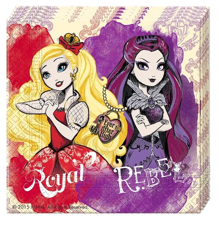 Салфетки Эвер Афтер Хай, 33*33см/ 20 шт./