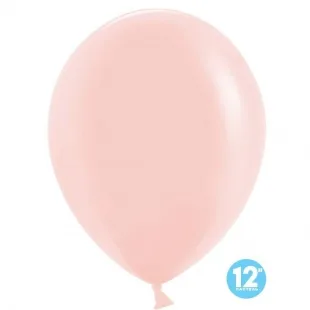 К 12"/30см Макарунс, Оранжевый коралл, Пастель, 100 шт. (Китай)