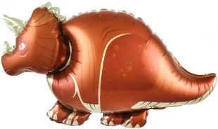 F 36"/91 см Динозавр, Трицератопс, 1 шт. (Китай)