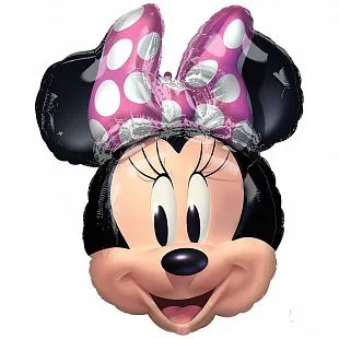 А 26"/53*66см Минни Маус навсегда! Голова / Minnie Mouse Forever / 1 шт