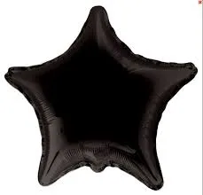 С 18"/46см Звезда Черный/ 1 шт / (США)