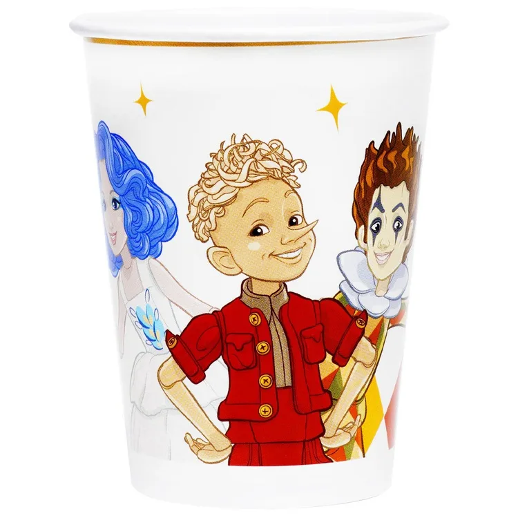 Стакан Буратино в компании 250мл 6шт