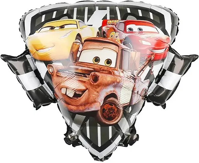 F 29"/74см Тачки, Герб Радиатор-Спрингс, 1 шт. (Китай)