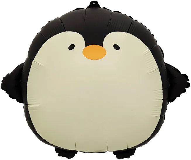 F 23"/58см Пингвин, Сатин, 1 шт.(Китай)