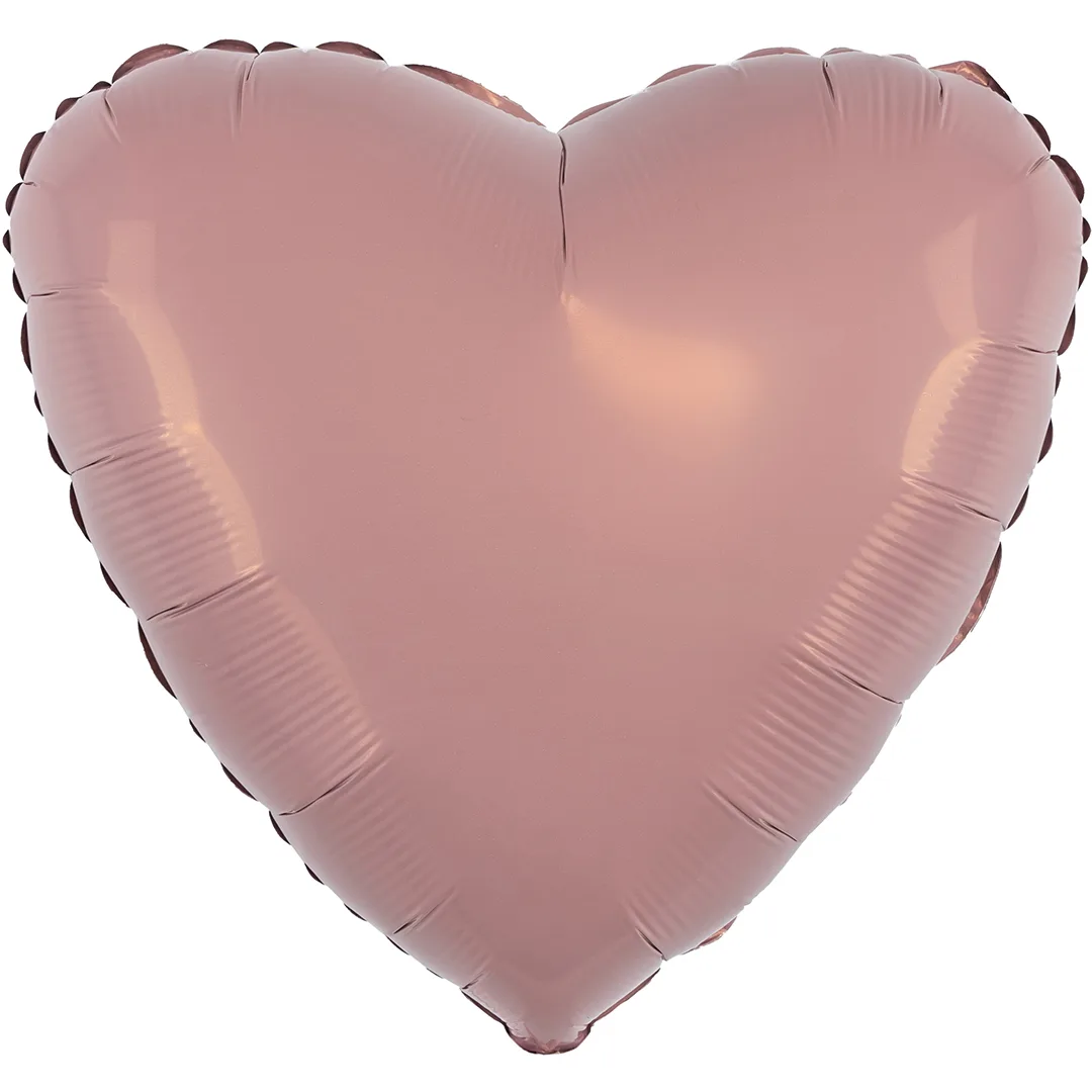 Р 19''/48 Сердце, Пустынная роза, Бохо, 1 шт.(Россия)