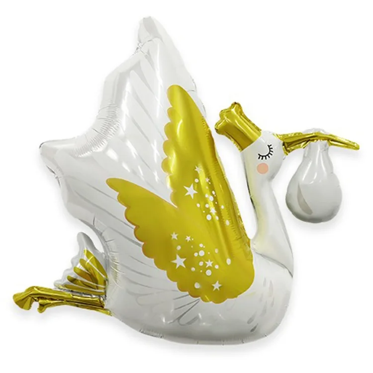 К 34"/86 см Аист бело-золотой(Китай)