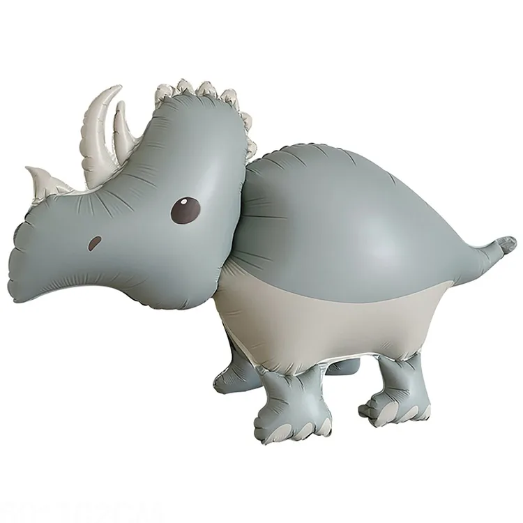 К 40"/102 см Динозавр сатин голубой (Китай)