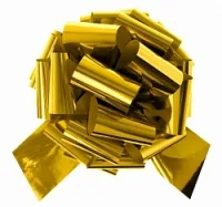 Бант Шар Золото 13 см / 30 шт.