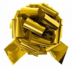 Бант Золото 13 см 30 шт.