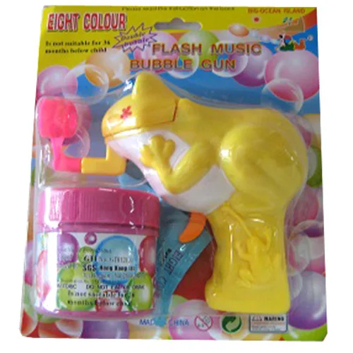 Пистолет для мыльных пузырей "Лягушка"