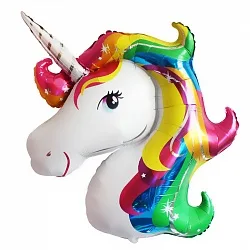 F 46"/117см Голова Единорога, 1 шт. (Китай)