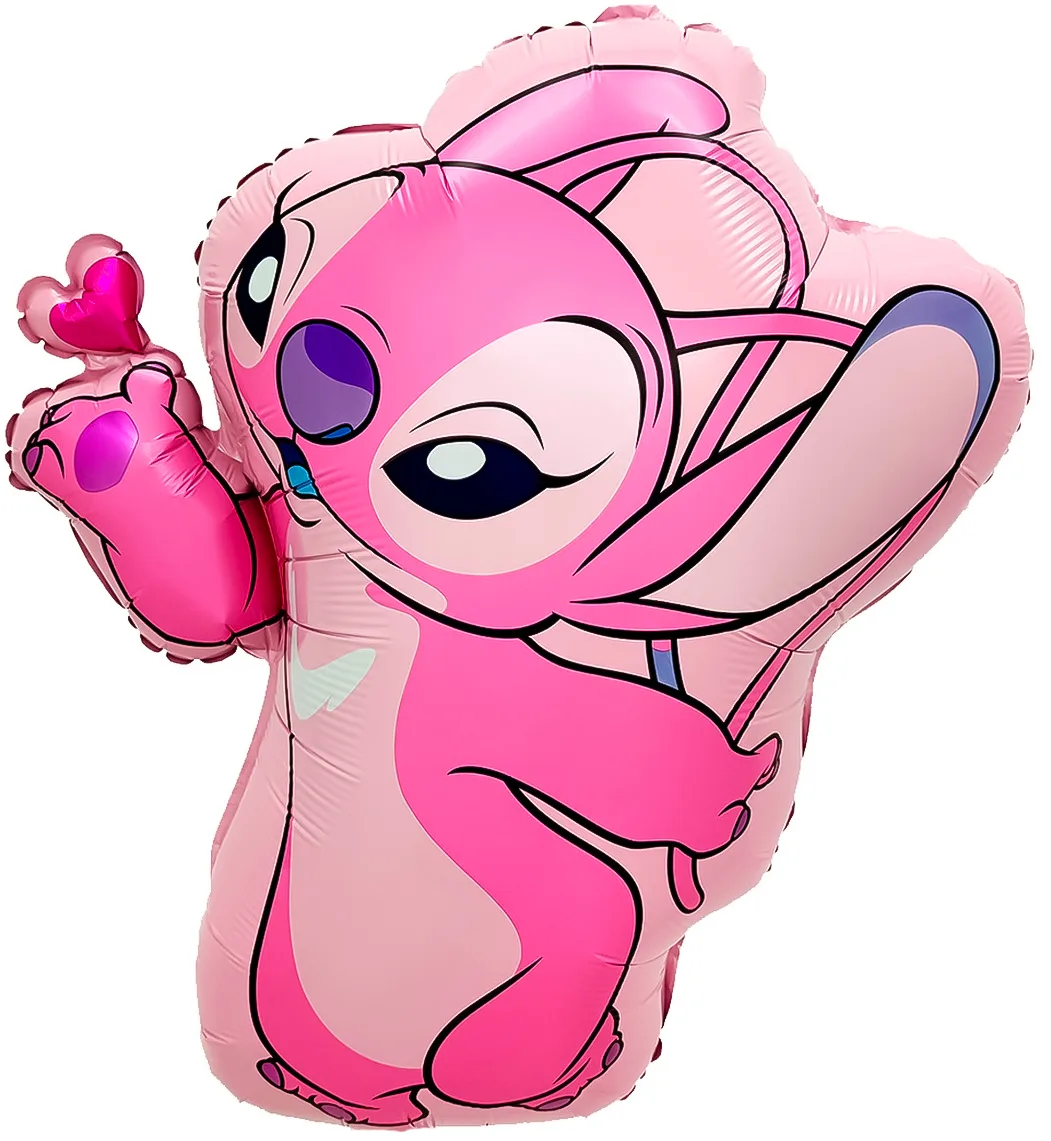 F 26"/66см Любимый монстрик с сердечком, Розовый, 1 шт.(Китай)