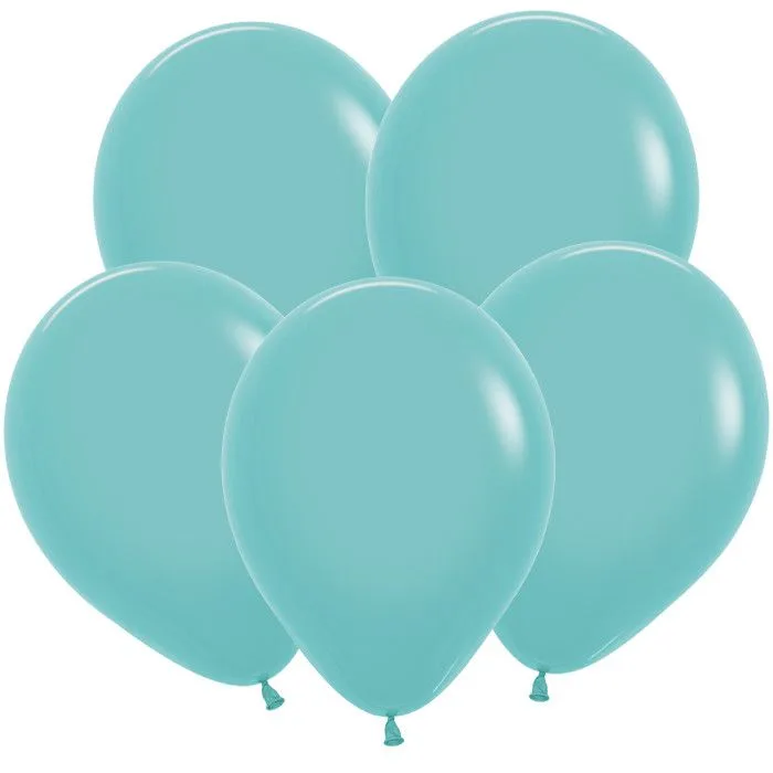 S 12"/30см Аквамарин, Пастель, 50 шт.(Колумбия)