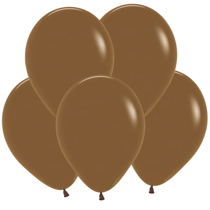 S Пастель 12"/30см Кофе/ Coffe / 50 шт. / (Колумбия)