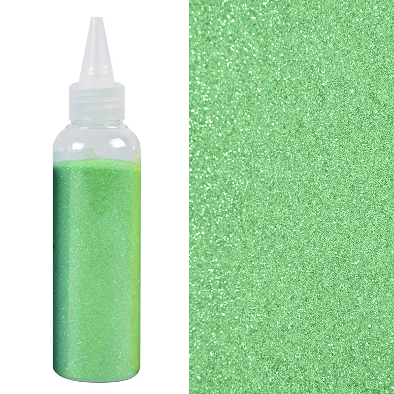 Глиттер Зеленый, 80 гр., в банке (Китай)