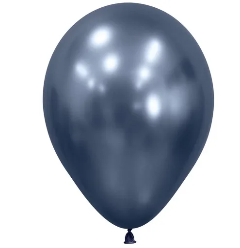S 12"/30 см. Зеркальные шары Рефлекс Галактический синий (944)/50 шт./(Колумбия)