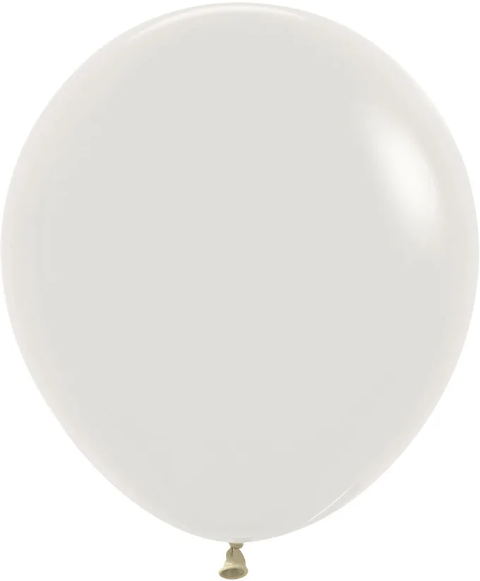 S Пастель 18"/44см Кремовый / 25 шт. / (Колумбия)