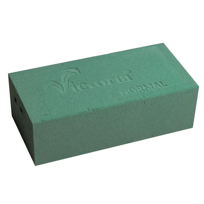 Флористическая губка Виктория для живых цветов 23*10,5*7,5 см/20 шт./