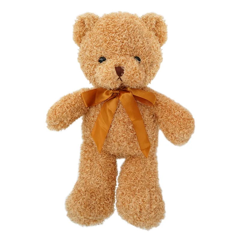 Мягкая игрушка "Мишка" с бантиком 38 см.