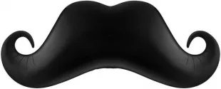 F 16"/41 см Усы, Черный, 1 шт.  (Китай)