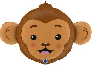 G 36"/91 см Голова, Обезьянка Мартышка, 1 шт. (Италия)