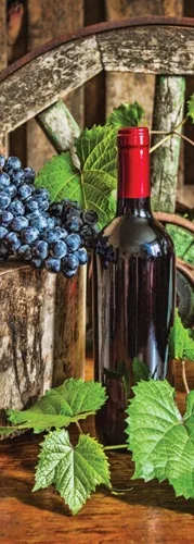 Пакет подарочный Натюрморт (под бутылку) 12 х 36 х 9