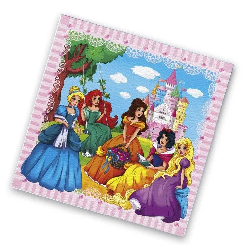 Салфетки "В гостях у принцессы" (33 см 15 шт)