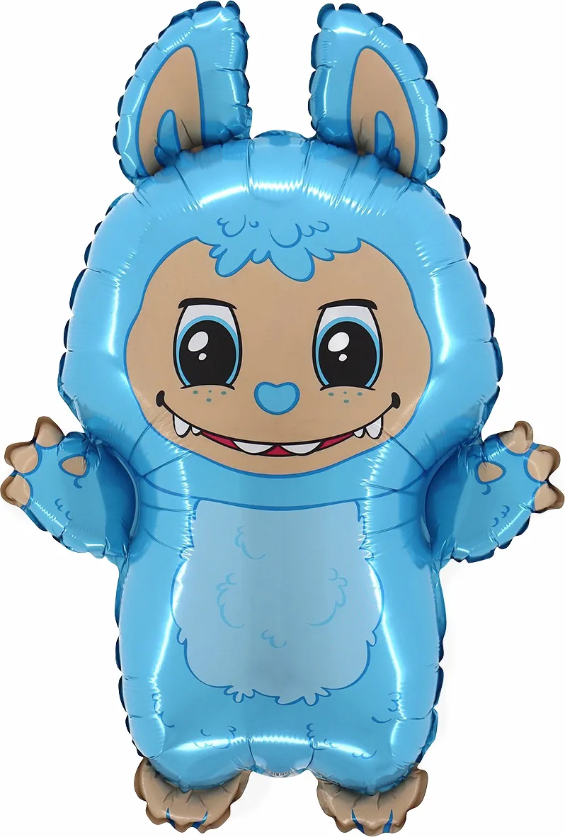 G 26''/66 см Плюшевый эльф, Голубой, 1 шт. (Италия)