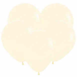 Т 12"/30см Желтый Макаронс, Пастель 100шт. (Турция)