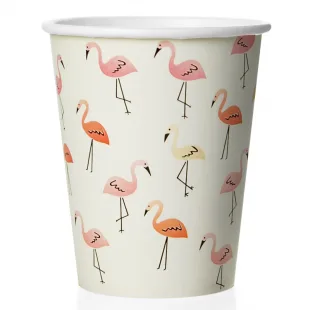 Стаканы (180 мл) Фламинго, Белый, 6 шт.