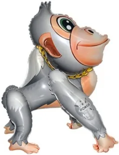 F 21"/53см Ходячая Фигура, Горилла, 1 шт. в упак. , 1 шт.(Китай)