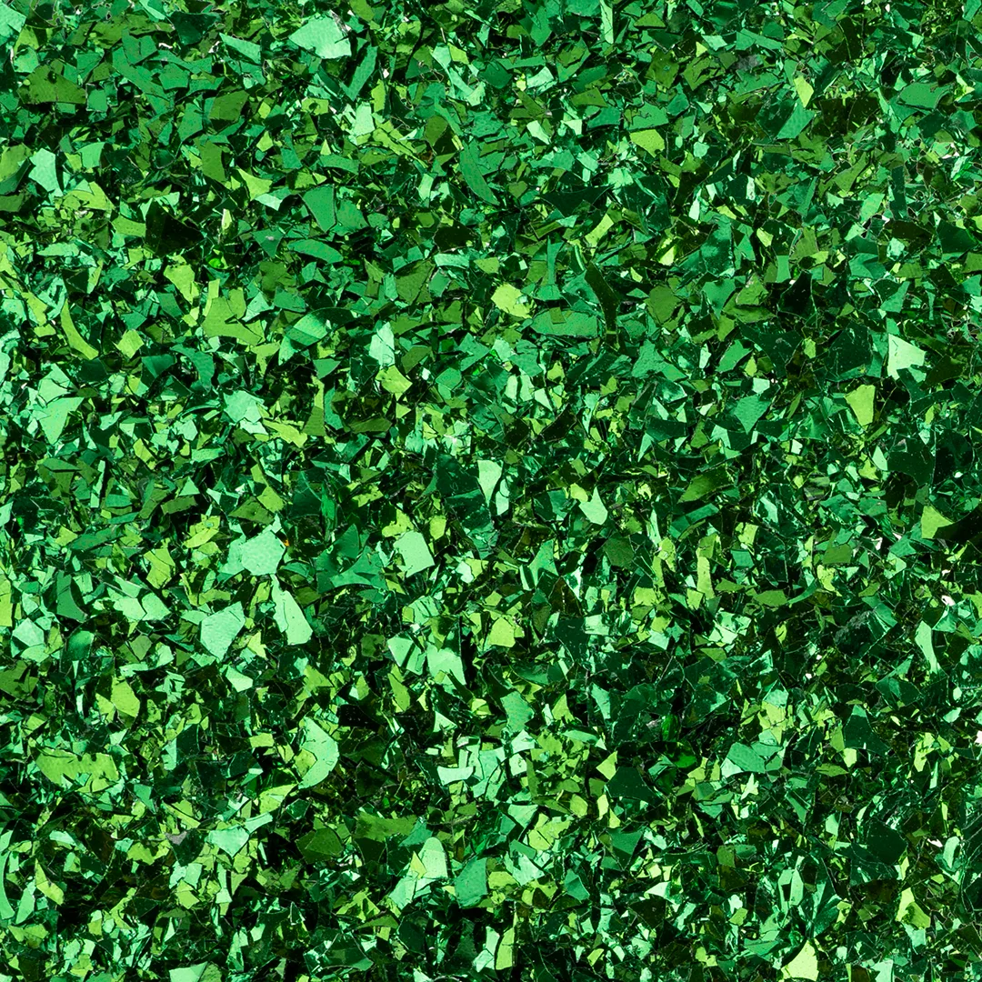 Конфетти дробленые Зеленый, Металлик, 20 г.