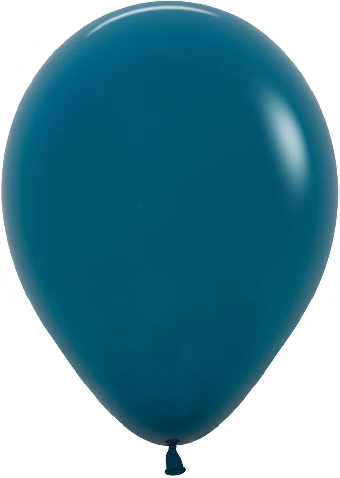 S Пастель 12"/30см Глубокий бирюзовый / 50 шт. / (Колумбия)