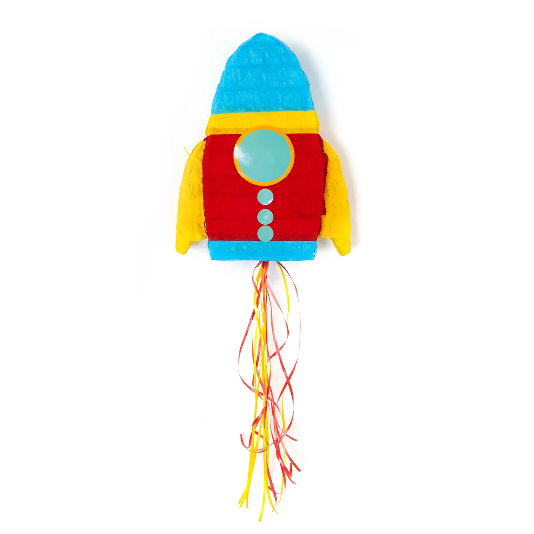 Пиньята Новая Ракета, Разноцветный, 46*34*10 см, 1 шт.