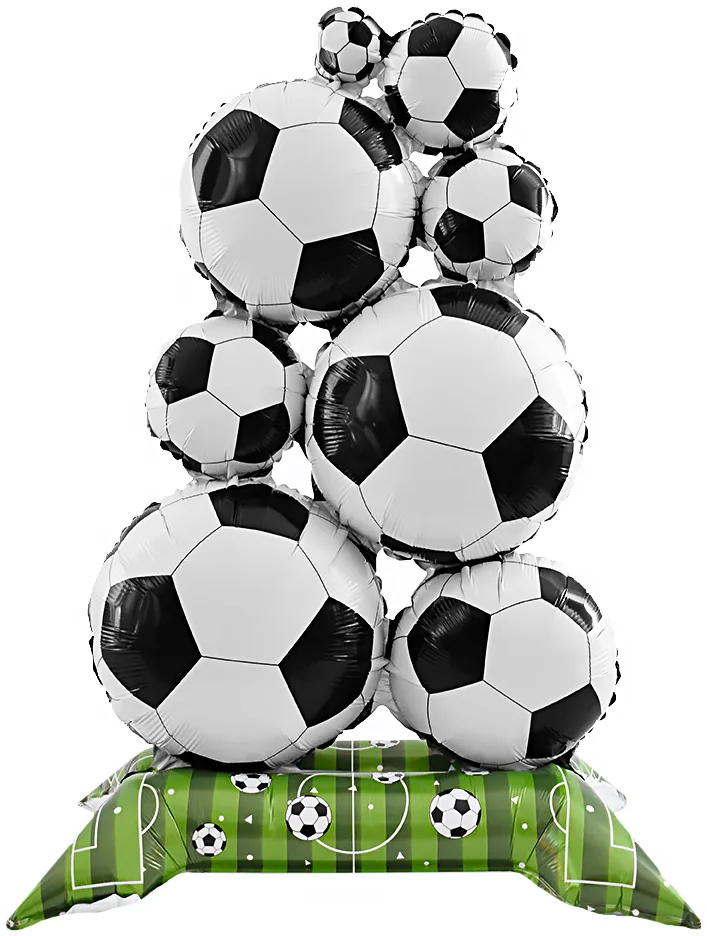 F 59"/150 см Фигура на подставке, Футбольные мячи, 1 шт. в уп. (Китай)