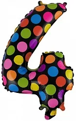 F 16"/41 Цифра "4" , Супер Яркий, 1 шт. (Китай)