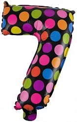 F 16"/41 Цифра "7" , Супер Яркий, 1 шт. (Китай)