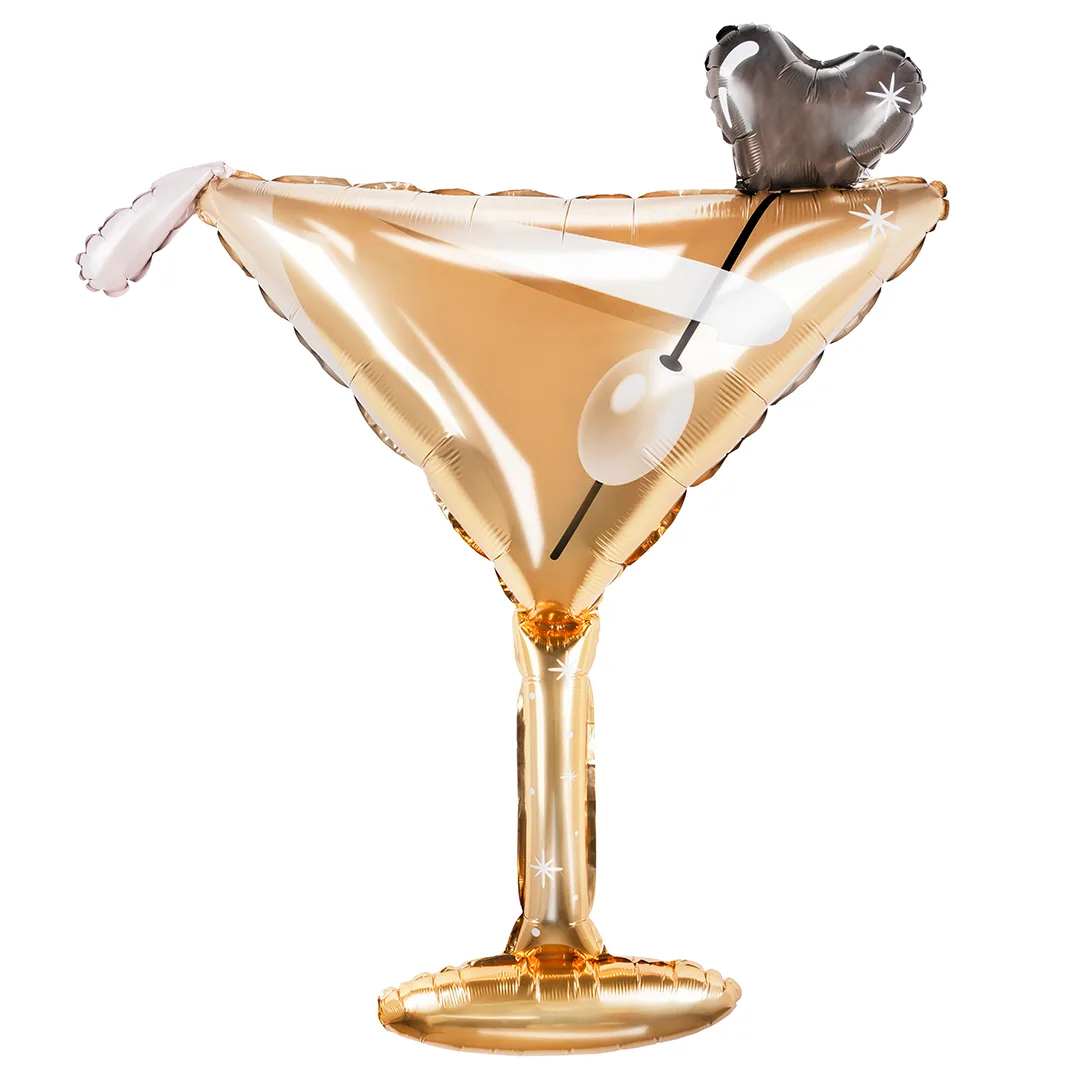 F 47"/119см Бокал Мартини, Розовое Золото, 1 шт. (Китай)