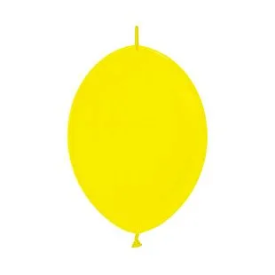 D Линколун Пастель 6"/15см Желтый/ 50 шт. / (Вьетнам)