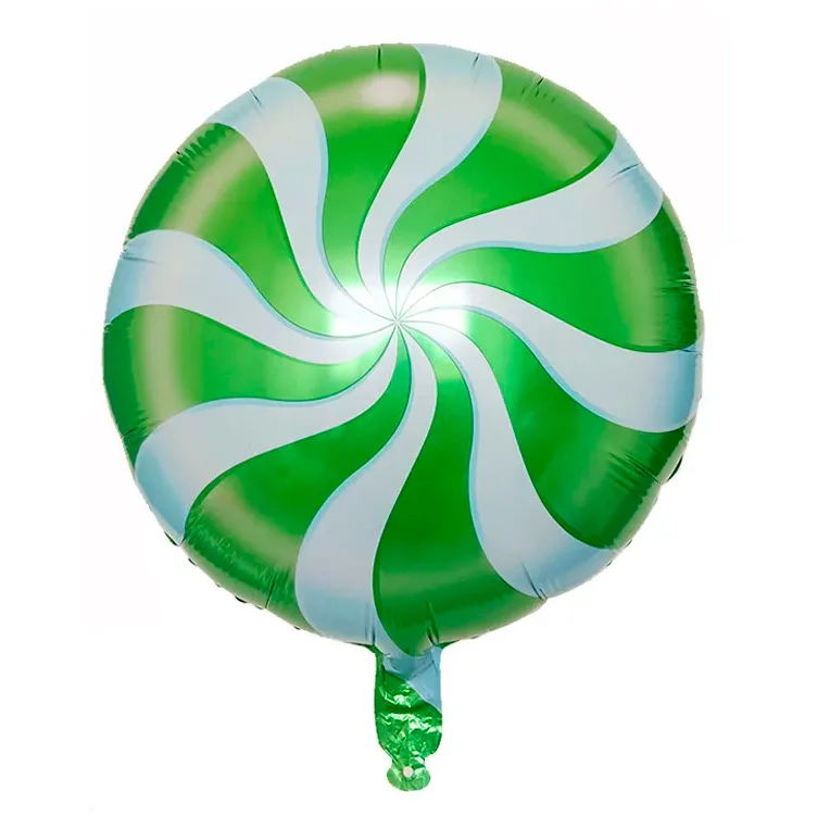 К 18"/46см Круг, Леденец (зеленый)/1 шт./ Китай