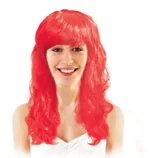 Парик "Романтичный" красный / 1 шт. / Китай