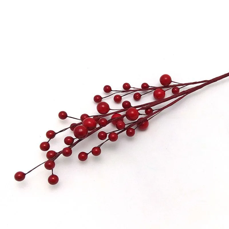 Ветка с ягодами искусственная Премиум 50 см.