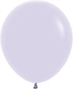 S 18"/44см Макарунс Светло-сиреневый/ 25 шт. / (Колумбия)