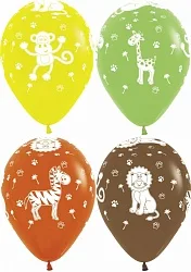 S 12 Животные джунглей , Ассотри Пастель / 50 шт. / (Колумбия)