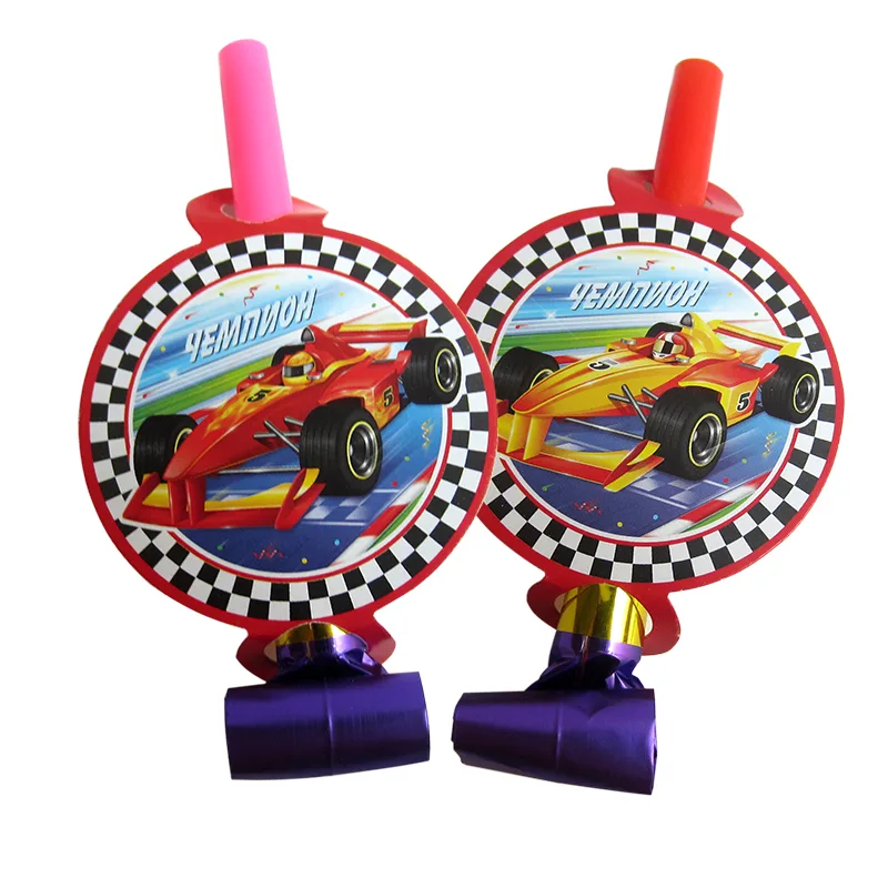 Язычки-гудки "Тачки" Чемпион /набор 6 шт./ (Китай)